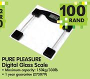 Pure Pleasure Digital Glass Scale