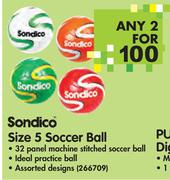 Sandico Size 5 Soccer Ball-2's