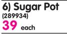 Pride Sugar Pot