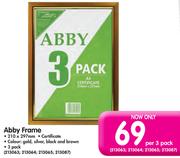 Abby Frame-Per 3 Pack