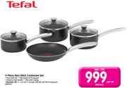 Tefal 4 Piece Non-Stick Cookware Set-Per Set