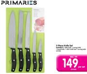 Primaries 5 Piece Knife Set-Per Set