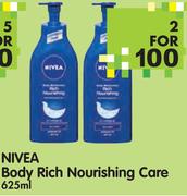 Nivea Body Rich Nourishing Care-2x625ml