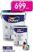 Dulux 20L Acrylic Paint