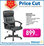 Kalahari Mid Back Chair