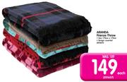 Aranda Firenze Throw 170x170Cm-Each