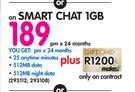 Samsung 4" J1-On Smart Chat 1GB