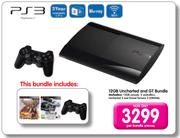 PS3 12GB Uncharted And GT Bundle-Per Bundle