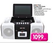 Sinotec Portable DVD Radio With 7" Screen PC-9209DVD