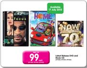 Latest Release DVD And Music CD-Each