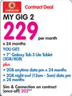 Samsung 7" Galaxy Tab 3 Lite Tablet 3G/8GB+ Gear Circle-On MyGig 2