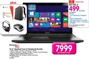 Lenovo 15.6" IdeaPad Core i5 Notebook Bundle G5070-Per Bundle