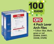Aro 4 Pack Lever Arch Files