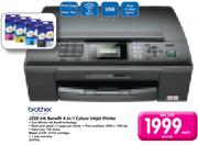 Brother J200 Ink Benefit 4-In-1 Colour Inkjet Printer-Each