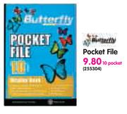 Butterfly Pocket File-Per10 Pocket