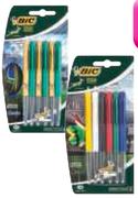 BIC Clic Ballpoint Pens-Per 6 Pack