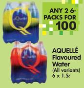 Aquelle Flavoured Water(All Variants)-2x6x1.5L