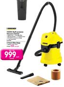 Karcher 1400W Multi-Purpose Vacuum Cleaner MV3