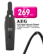 AEG 3.6V Hand Vacuum Cleaner LILIPUT