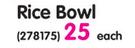 Westhighland Loose Dinnerware Rice Bowl-Each