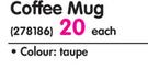 Westhighland Loose Dinnerware Coffee Mug-Each