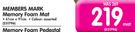Members Mark Memory Foam Mat-61 x 91cm