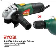 Ryobi 650W 115mm Angle Grinder HG-650-Each