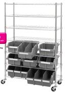 Seville Commercial Chrome Steel Shelving