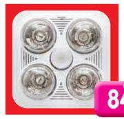 Eurolux Bathroom 2 Lamp Heater-Each