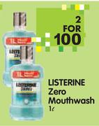 Listerine Zero Mouthwash-2x1ltr
