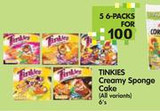 Tinkies Creamy Sponge Cake(All Variants)-5x6's