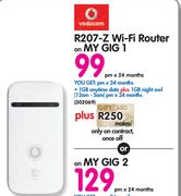 Vodacom R207-Z WiFi Router-On My Gig 1