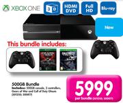 Xbox One 500GB Bundle-Per Bundle