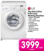 LG 7Kg Direct Drive Front Load Washing Machine F10C3QDP2