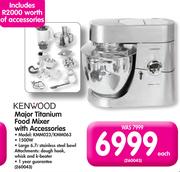 Kenwood Major Titanium Food Mixer With Accessories KMM023/KMM063