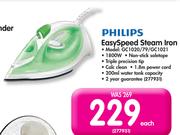 Philips Easy Speed Steam Iron GC1020/79/GC1021