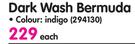 Legend Dark Wash Bermuda