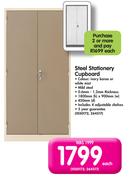 0Steel Stationery Cupboard