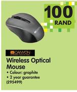 Canyon Wireless Optical Mouse