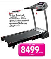 Trojan in motion treadmill price store