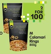 M Calamari Rings-2 x 800gm