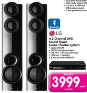 Special LG 4.2 Channel DVD Sound Tower Home Theatre System LHD675