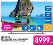 Sinotec 55" FHD 3D Smart LED TV STL-55P7703M