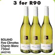 Boland Five Climates Chenin Blanc-3x750ml