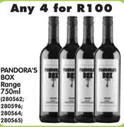Pandora's Box Range-4x750ml