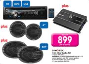 Sinotec 4-In-1 Car Audio Kit STA-4002-Per Kit