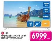LG 47" FHD Smart LED TV 47LB582