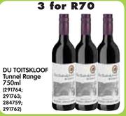 DU Toitskloof Tunnel Range-3x750ml