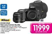 Nikon D5500 DSLR Twin Lens Camera Bundle-Per Bundle