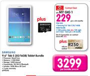 Samsung 9.6" Tab E (3G/16GB) Tablet Bundle-Per Bundle-On My Gig 1